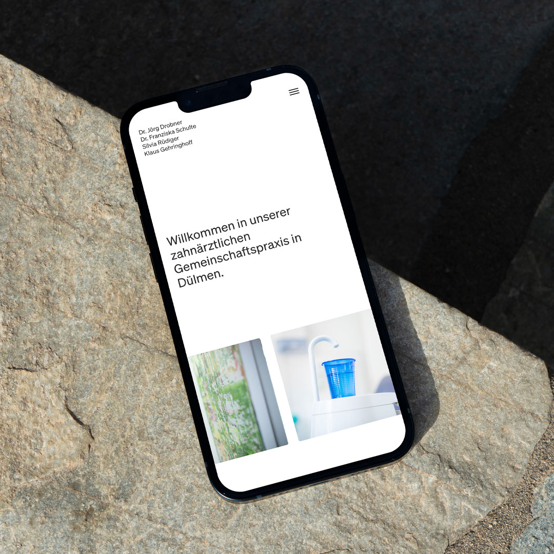 Webdesign Münster: Neue Website für die Gemeinschaftspraxis Dr. Drobner & Dr. SChulte